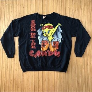 90s Looney Tunes Tweety Crewneck
